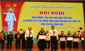 Yên Bái: Quan tâm thực hiện tốt các chính sách cho Người có uy tín