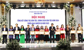 Nghệ An: Tổng kết công tác dân tộc và thực hiện chính sách dân tộc năm 2024