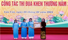 Phó Chủ tịch nước Võ Thị Ánh Xuân thăm và làm việc tại tỉnh Lào Cai