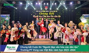 Chung kết Cuộc thi “Người đẹp văn hóa các dân tộc”