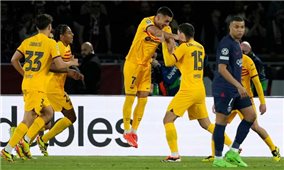 Cúp C1 châu Âu: Barcelona và PSG rượt đuổi nghẹt thở