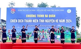 Quảng Ninh: Ra quân Chiến dịch Thanh niên tình nguyện Hè 2024