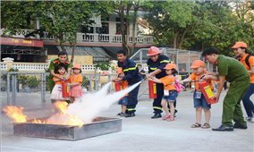 Nâng cao kiến thức phòng cháy chữa cháy cho trẻ
