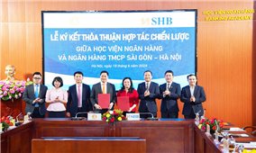 SHB và Học viện Ngân hàng hợp tác toàn diện phát triển nguồn nhân lực chất lượng cao