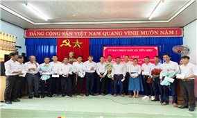 Xã Tiên Hiệp (Quảng Nam): Đi đầu đăng ký đóng BHXH tự nguyện cho thành viên tổ bảo vệ an ninh, trật tự