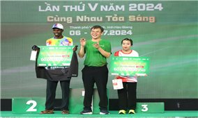 Ấn tượng tại Giải Marathon quốc tế “Vietcombank Mekong delta” tỉnh Hậu Giang lần thứ V