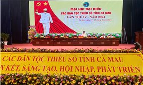 Đại hội Đại biểu các DTTS tỉnh Cà Mau lần thứ IV, năm 2024 họp phiên trù bị