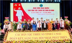 Các dân tộc thiểu số tỉnh Cà Mau đoàn kết, sáng tạo, hội nhập, phát triển