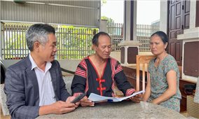 TP. Pleiku (Gia Lai): Già làng, Người có uy tín phát huy vai trò trong cuộc Điều tra kinh tế - xã hội 53 DTTS