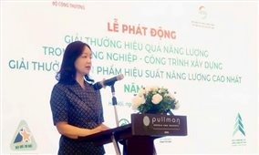 Phát động Giải thưởng Hiệu quả năng lượng trong công nghiệp - công trình xây dựng năm 2024