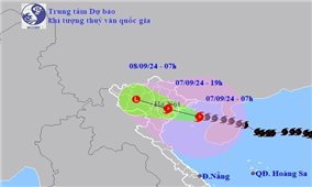 Áp thấp nhiệt đới suy yếu từ bão số 3 (YAGI): Cảnh báo mưa lớn, lũ quét, sạt lở đất