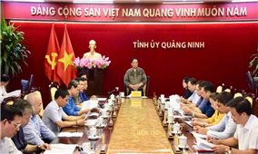 Thủ tướng Phạm Minh Chính kiểm tra công tác khắc phục bão số 3 tại Quảng Ninh