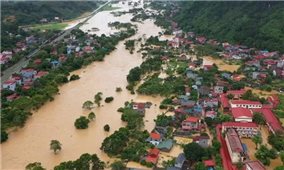 Mưa lũ gây thiệt hại nặng nề tại Cao Bằng, Phú Thọ, Thái Nguyên, Yên Bái, Sơn La