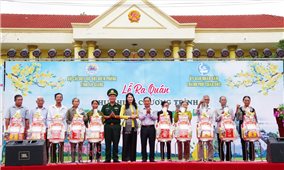 An Giang: Ra quân Chương trình “Xuân Biên phòng ấm lòng dân bản”