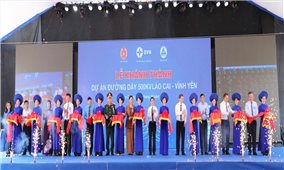 Khánh thành dự án đường dây 500 kV Lào Cai - Vĩnh Yên