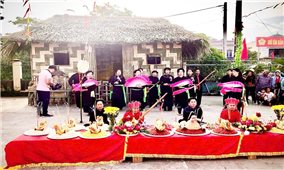 Lần đầu tổ chức Ngày hội Văn hóa dân tộc Tày tại xã vùng cao Kỳ Thượng