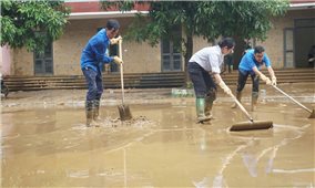 Tập trung khắc phục cơ sở hạ tầng các trường học sau lũ