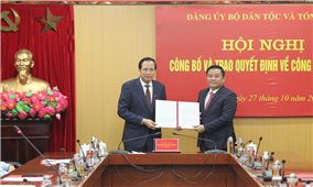 Bộ trưởng Đào Ngọc Dung: Việc lựa chọn lãnh đạo Văn phòng Đảng ủy Bộ phải đúng người, đúng việc