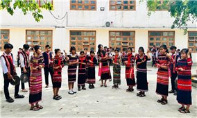 Gia Lai nhiều hình thức bồi đắp tình yêu văn hóa truyền thống cho học sinh