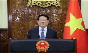 Chủ tịch nước Lương Cường gửi thư chúc Tết Trung thu