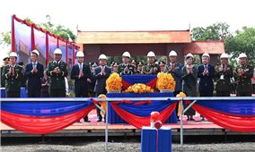 Khởi công Trường Tiểu học Sang So Van: Bồi đắp tình hữu nghị, chăm lo thế hệ tương lai