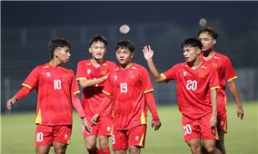 U17 Việt Nam “hủy diệt” U17 Quần đảo Bắc Mariana 14 - 0 tại vòng loại U17 châu Á 2026