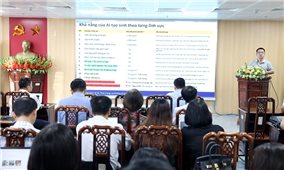 Hướng dẫn khai thác sử dụng trí tuệ nhân tạo (AI) cho cán bộ, đảng viên trong các cơ quan Đảng