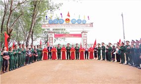 Gia Lai: Trao công trình “Sao sáng buôn làng” cho các xã biên giới