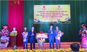 Hang Ngườm Sâu Lạng Sơn được xếp hạng Di tích quốc gia