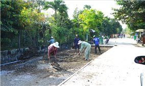 Ô Lâm (An Giang) vươn tới mục tiêu nông thôn mới sau hợp nhất