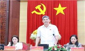 Thứ trưởng Bộ Dân tộc và Tôn giáo Y Vinh Tơr tiếp xúc cử tri tại Đắk Lắk