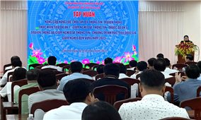 TP. Cần Thơ: Trang bị kỹ năng truyền thông cho cán bộ cơ sở nhằm lan tỏa chính sách giảm nghèo