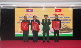 Bế mạc Hội nghị tuyên truyền văn kiện pháp lý cho già làng, trưởng bản, Người uy tín khu vực biên giới Việt – Lào