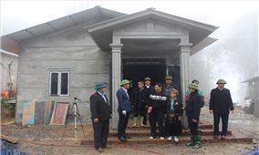 Niềm vui trong những căn nhà mới