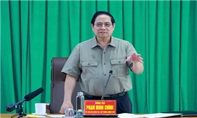 Thủ tướng kiểm tra, đôn đốc một số dự án hạ tầng chiến lược tại Cà Mau