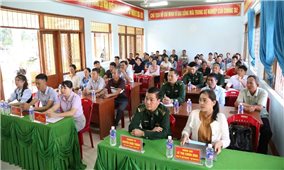 Bộ đội Biên phòng tỉnh Đắk Lắk tuyên truyền chủ quyền biên giới tại xã Ea Bung