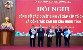 Quảng Ngãi bổ nhiệm Giám đốc, Phó Giám đốc Sở Dân tộc và Tôn giáo