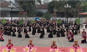 Xã Xuân Giang (Quang Bình, Hà Giang): Tưng bừng khai hội Lồng tồng và Đại hội Thể dục Thể thao