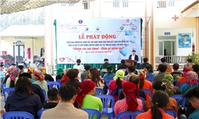 Hà Giang: Khám sức khỏe định kỳ cho người dân tại các xã biên giới
