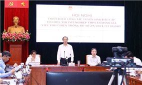 Nhiều điểm mới trong tổ chức thi tốt nghiệp THPT năm 2025