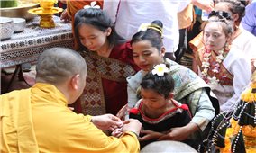 Ấn tượng với Tết của người Lào