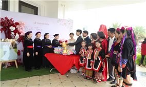 Khám phá tục rửa mặt trong lễ cưới của người Tày ở Bình Liêu