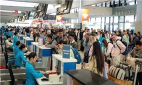 Sân bay Nội Bài đảm bảo sẵn sàng phục vụ ngày cao điểm dịp lễ 30/4