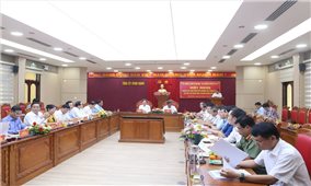 Thường trực Tỉnh uỷ Bình Định và Gia Lai họp bàn về công tác cán bộ khi sáp nhập