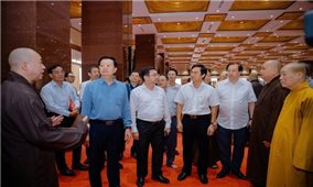 Phó Thủ tướng Chính phủ Mai Văn Chính kiểm tra công tác chuẩn bị tổ chức Đại lễ Vesak Liên Hợp Quốc 2025