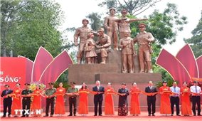 Tổng Bí thư Tô Lâm dự Lễ khánh thành Tượng đài Công an nhân dân “Vì bình yên cuộc sống”