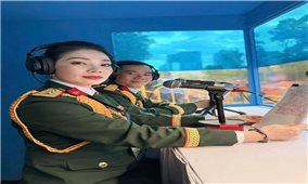Người giữ nhịp quân hành trong diễu binh, diễu hành kỷ niệm 30/4