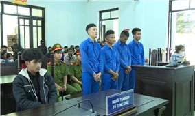 Kon Tum: 28 năm 6 tháng tù giam cho 4 đối tượng tàng trữ và mua bán trái phép chất ma túy