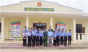 Gia Lai: Tổ chức “Tiết học biên cương” bồi đắp tình yêu Tổ quốc