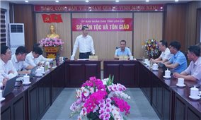 Sở Dân tộc và Tôn giáo tỉnh Yên Bái và Lào Cai thống nhất các nội dung chuẩn bị cho sáp nhập